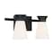 Nuvo Fixture, Vanity, 2-Light, Incandescent, 60W, 120V, A19, Medium Base, Height: 7.13 60/7312 - alternate 3